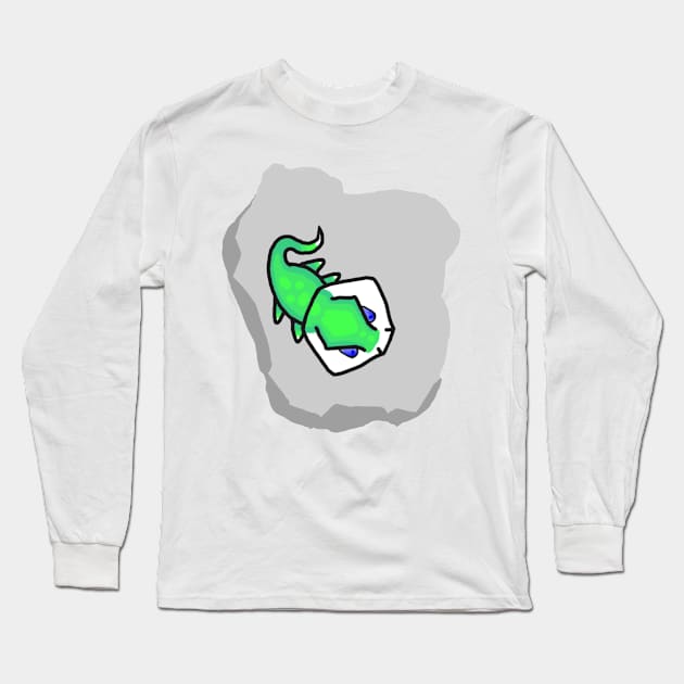 Croc :: Reptiles and Amphibians Long Sleeve T-Shirt by Platinumfrog